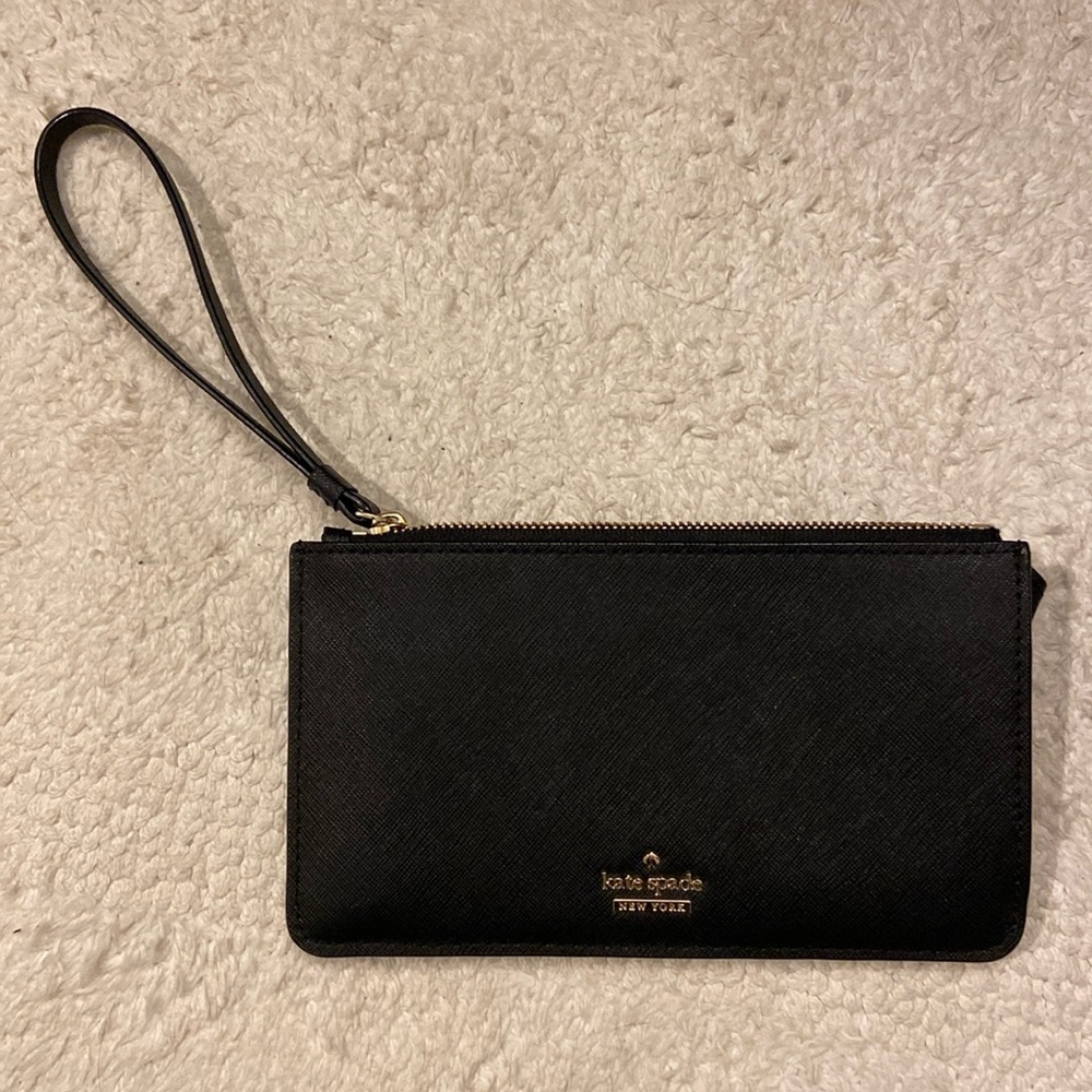 Kate Spade New York black wristlet
